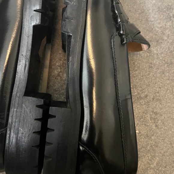 J crew Winona lug-sole penny loafers in spazzolato leather women’s Sz 8.5 - Picture 8 of 11